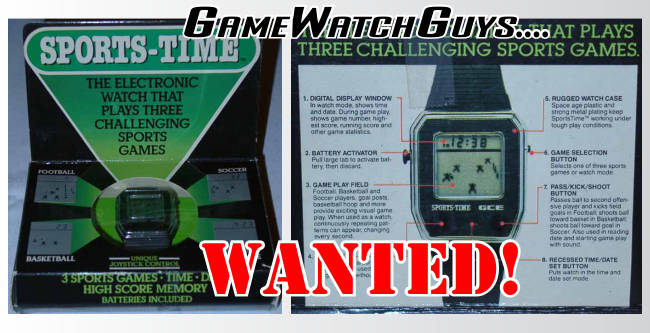 The GCE Sports Time Watch Boxed New